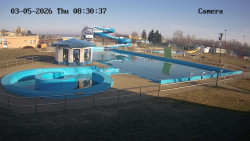 Hlavní bazén, divoká řeka