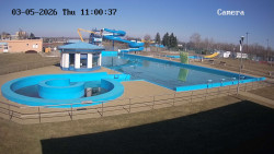 Hlavní bazén, divoká řeka