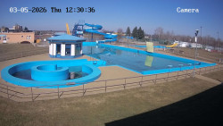 Hlavní bazén, divoká řeka