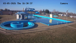 Hlavní bazén, divoká řeka