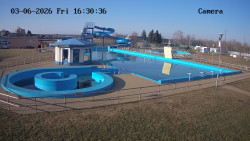 Hlavní bazén, divoká řeka