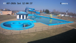 Hlavní bazén, divoká řeka