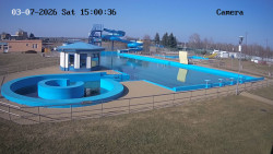 Hlavní bazén, divoká řeka