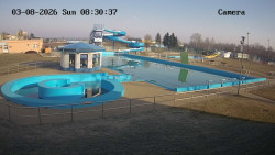 Hlavní bazén, divoká řeka