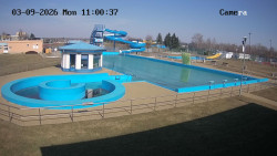 Hlavní bazén, divoká řeka