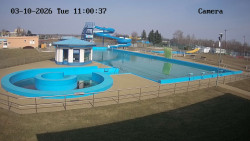 Hlavní bazén, divoká řeka