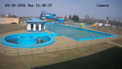 Hlavní bazén, divoká řeka