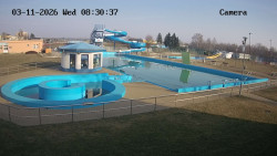 Hlavní bazén, divoká řeka