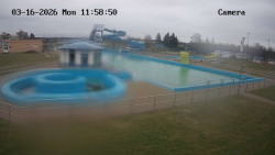 Hlavní bazén, divoká řeka