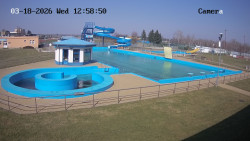 Hlavní bazén, divoká řeka