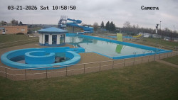 Hlavní bazén, divoká řeka