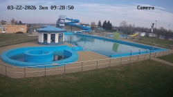 Hlavní bazén, divoká řeka