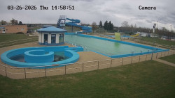 Hlavní bazén, divoká řeka