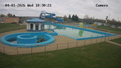 Hlavní bazén, divoká řeka