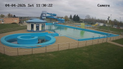 Hlavní bazén, divoká řeka