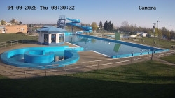 Hlavní bazén, divoká řeka