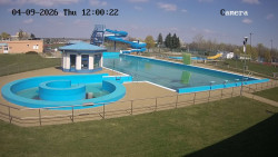 Hlavní bazén, divoká řeka