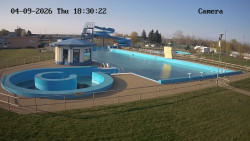 Hlavní bazén, divoká řeka