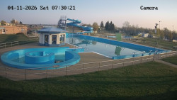 Hlavní bazén, divoká řeka