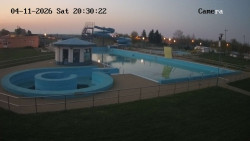 Hlavní bazén, divoká řeka