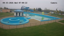 Hlavní bazén, divoká řeka