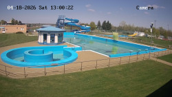 Hlavní bazén, divoká řeka