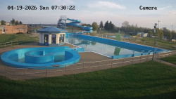 Hlavní bazén, divoká řeka