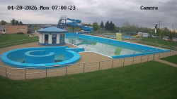 Hlavní bazén, divoká řeka