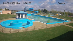 Hlavní bazén, divoká řeka