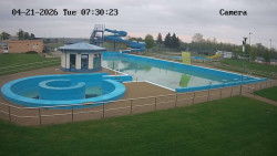 Hlavní bazén, divoká řeka