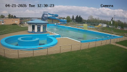 Hlavní bazén, divoká řeka