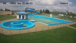 Hlavní bazén, divoká řeka