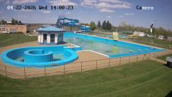 Hlavní bazén, divoká řeka