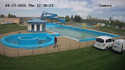 Hlavní bazén, divoká řeka