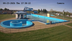 Hlavní bazén, divoká řeka