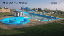 Hlavní bazén, divoká řeka