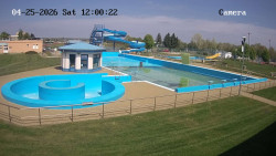 Hlavní bazén, divoká řeka