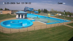 Hlavní bazén, divoká řeka