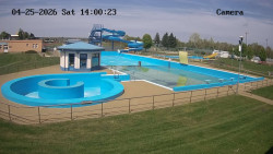 Hlavní bazén, divoká řeka