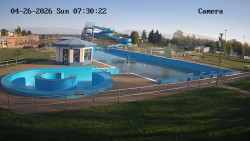 Hlavní bazén, divoká řeka