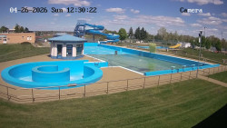 Hlavní bazén, divoká řeka