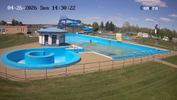 Hlavní bazén, divoká řeka