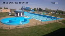 Hlavní bazén, divoká řeka