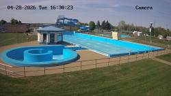 Hlavní bazén, divoká řeka