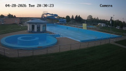 Hlavní bazén, divoká řeka