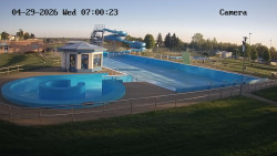 Hlavní bazén, divoká řeka