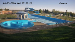 Hlavní bazén, divoká řeka