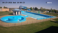 Hlavní bazén, divoká řeka