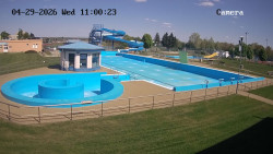 Hlavní bazén, divoká řeka