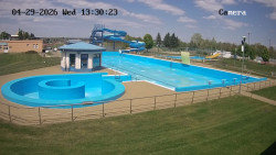 Hlavní bazén, divoká řeka